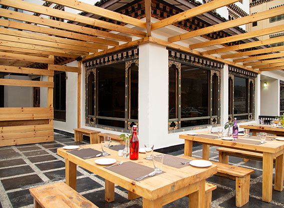 dine in Thimphu